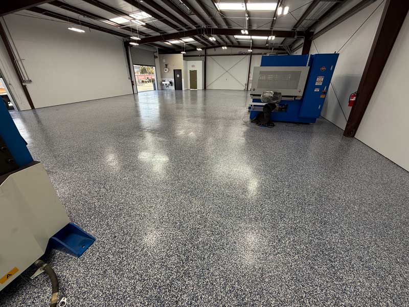 Industrial Epoxy Floor Coating in Fresno, CA - Tough Finish