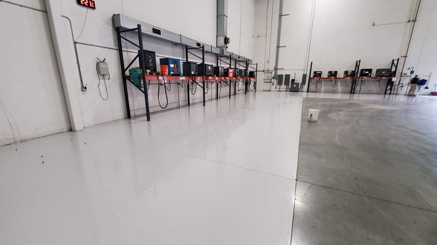 Industrial Epoxy Floor Coating in Fresno, CA - Tough Finish
